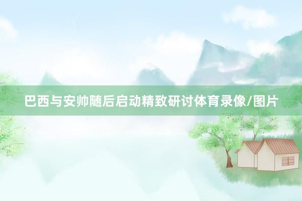 巴西与安帅随后启动精致研讨体育录像/图片