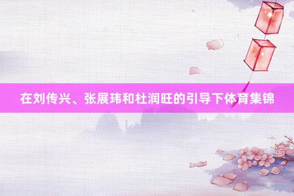 在刘传兴、张展玮和杜润旺的引导下体育集锦