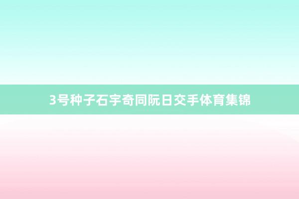 3号种子石宇奇同阮日交手体育集锦