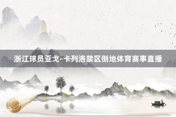 浙江球员亚戈-卡列洛禁区倒地体育赛事直播