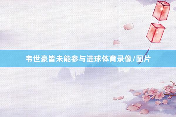韦世豪皆未能参与进球体育录像/图片