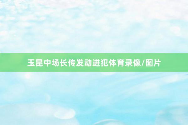玉昆中场长传发动进犯体育录像/图片
