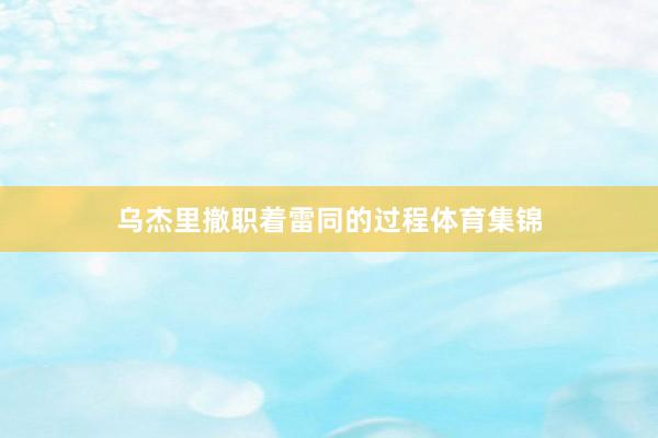 乌杰里撤职着雷同的过程体育集锦
