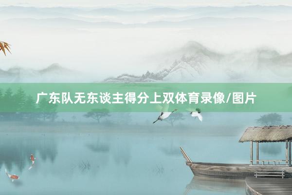 广东队无东谈主得分上双体育录像/图片