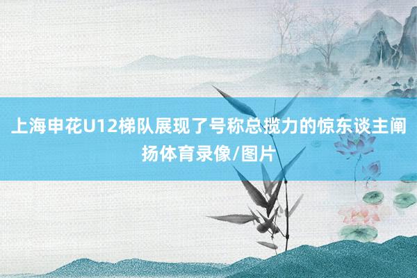 上海申花U12梯队展现了号称总揽力的惊东谈主阐扬体育录像/图片