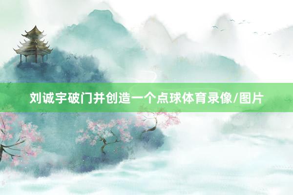 刘诚宇破门并创造一个点球体育录像/图片
